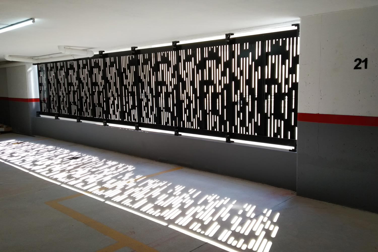 Torre Alberdi Plaza — detalle de obra