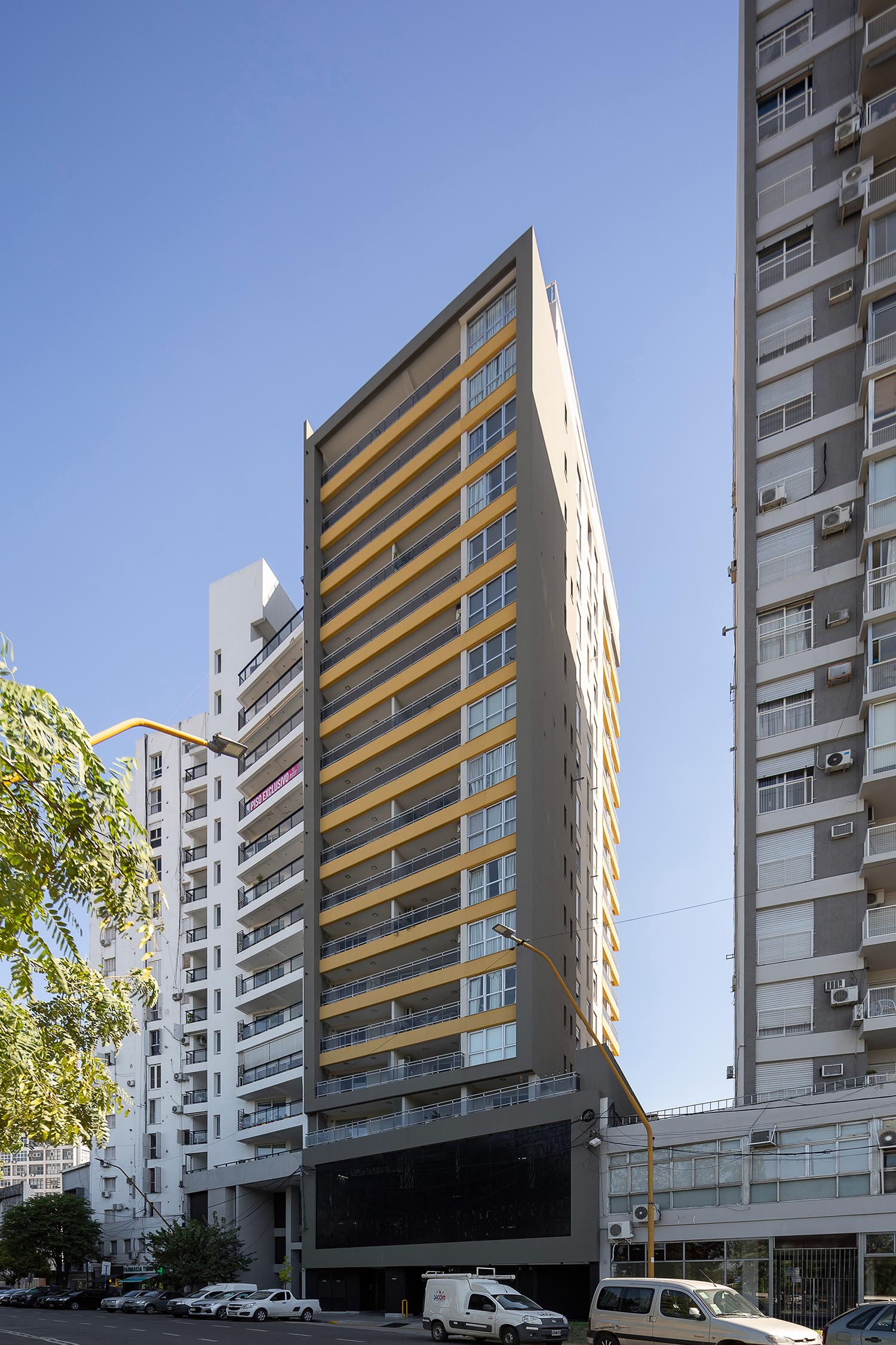 Torre Alberdi Plaza — detalle de obra