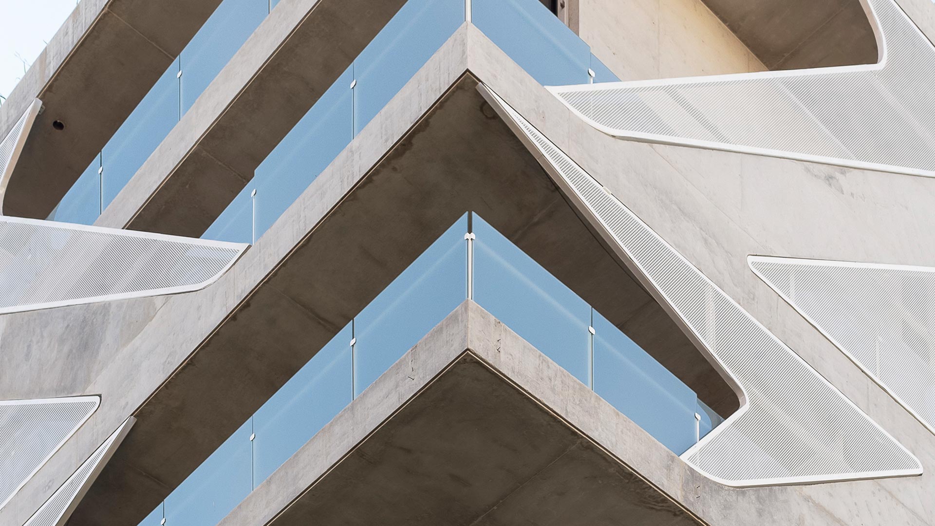Edificio Organic — detalle de obra
